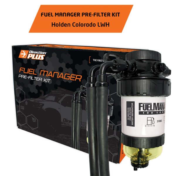 Fuel Manager Pre Filter Water Separator Kit to suit Holden Colorado 2.8L